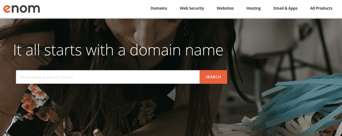 Enom Domain Registrar