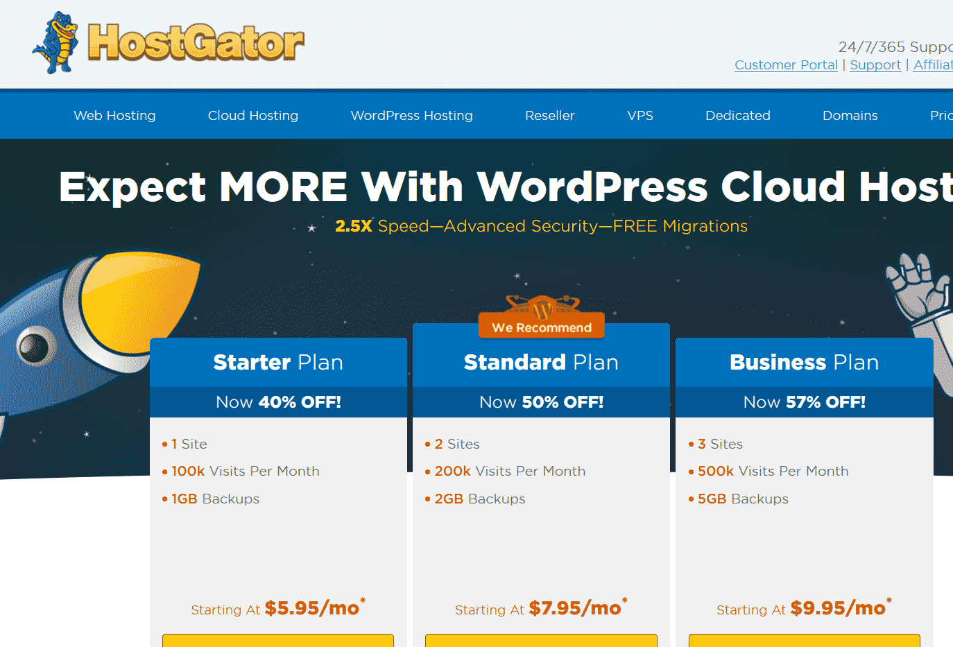Hostgator WordPress Hosting